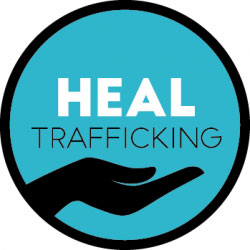 logo, heal trafficking
