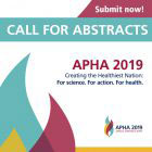 Call for Abstracts APHA 2019